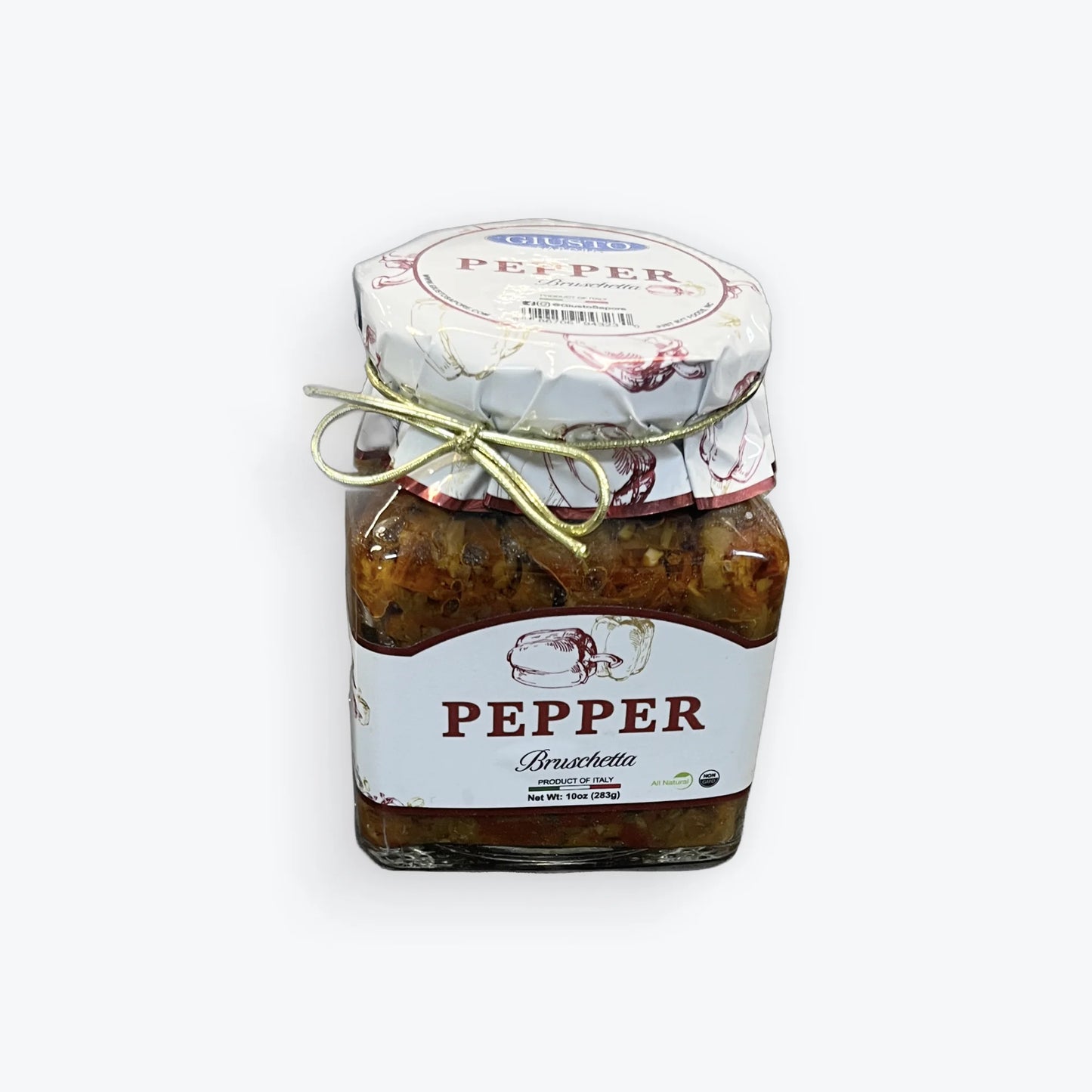 Giusto Sapore Pepper Bruschetta 10 Oz