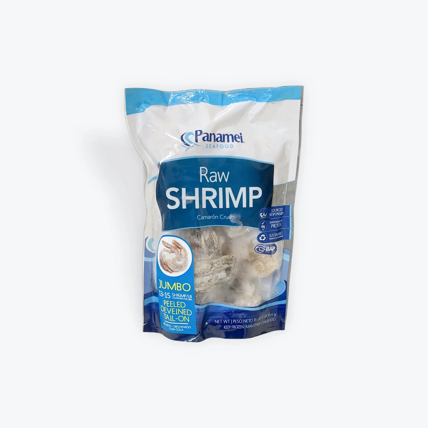Panamei Camaron Crudo 13-15 jumbo 1lb