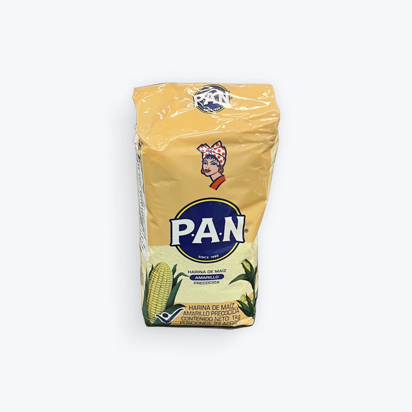 Harina Pan De Maíz Amarilla 1 Kg