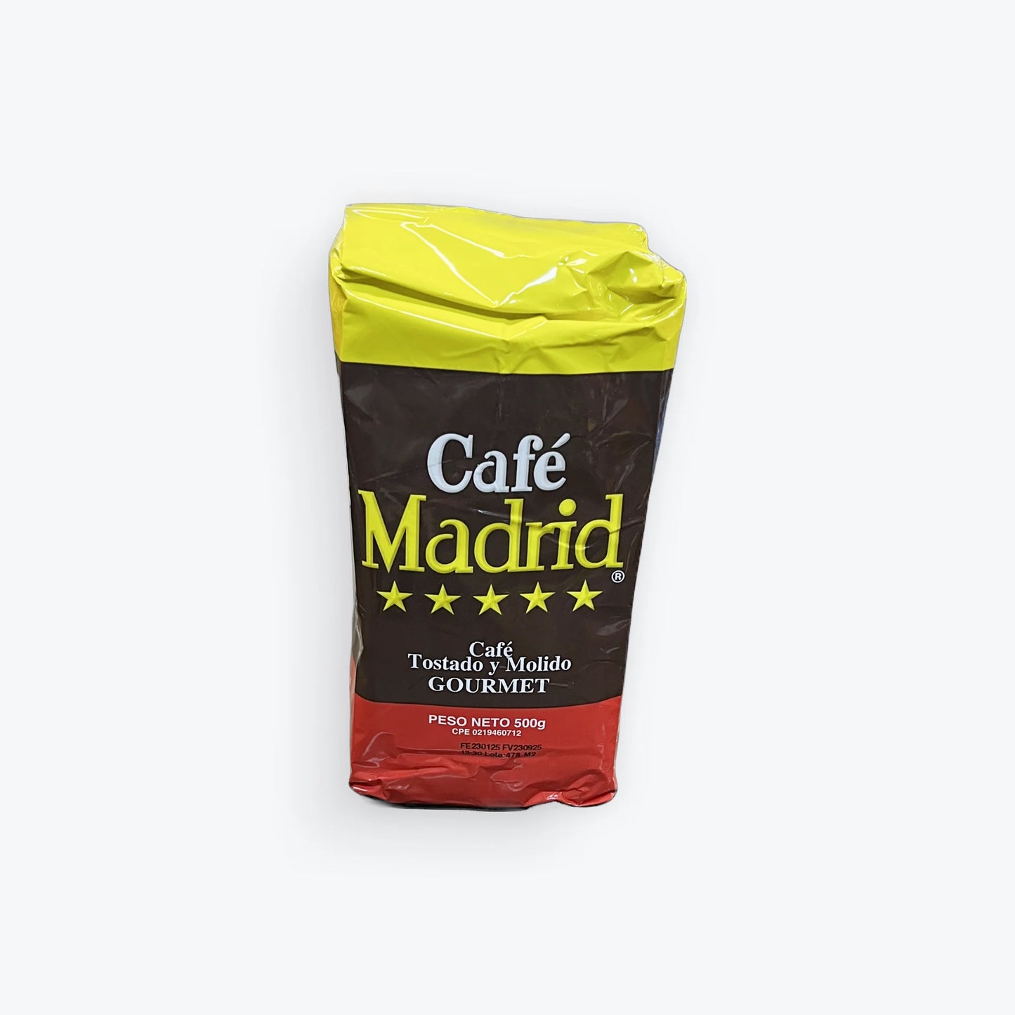 Café Madrid tostado y molido 500gr