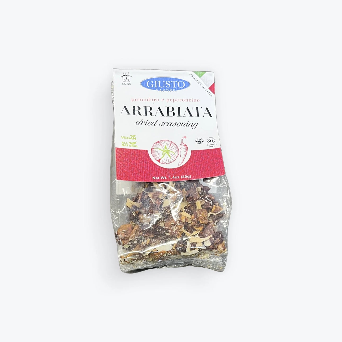 Giusto Sapore Pomodoro E Peperoncino Arrabiata Dried Seasoning 1.4 Oz