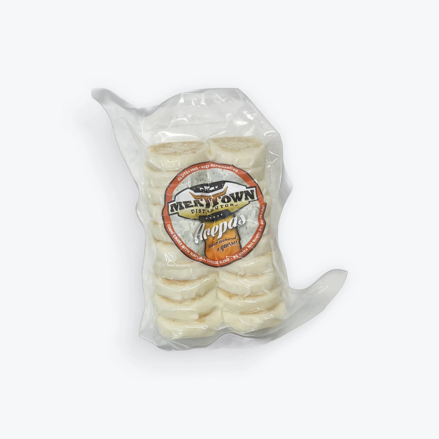 Mini Arepa Meattown Queso 20 Unidades