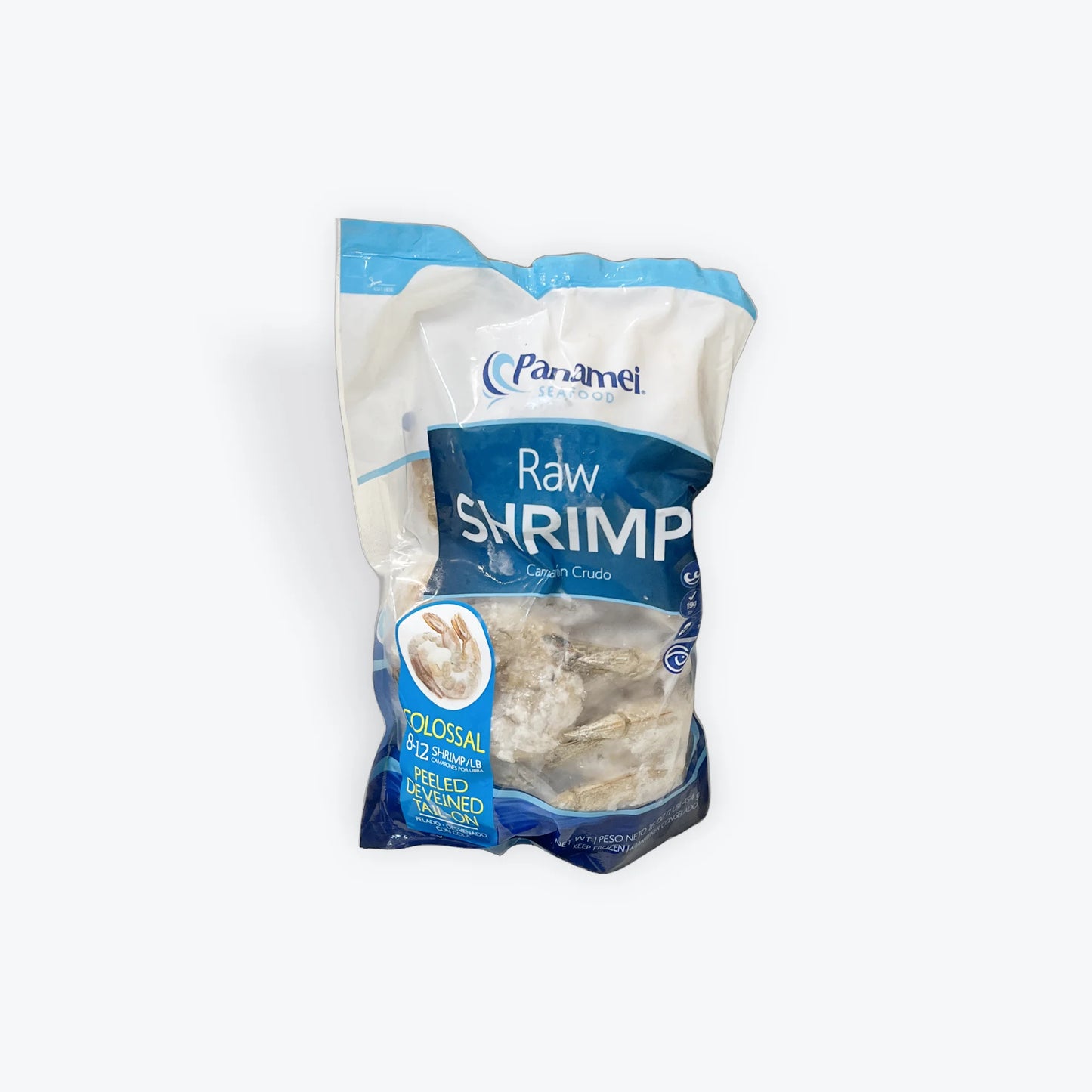 Panamei Raw Colossal Shrimp 8-12 1lb