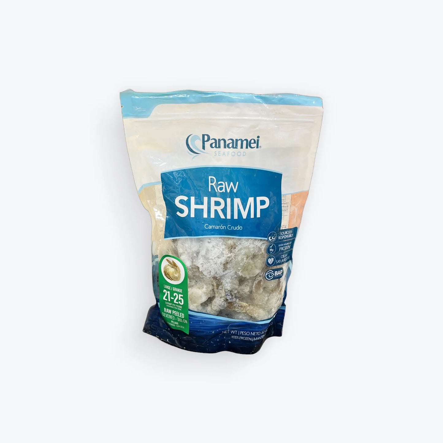 Panamei Camarón Crudo 21\25 2lb