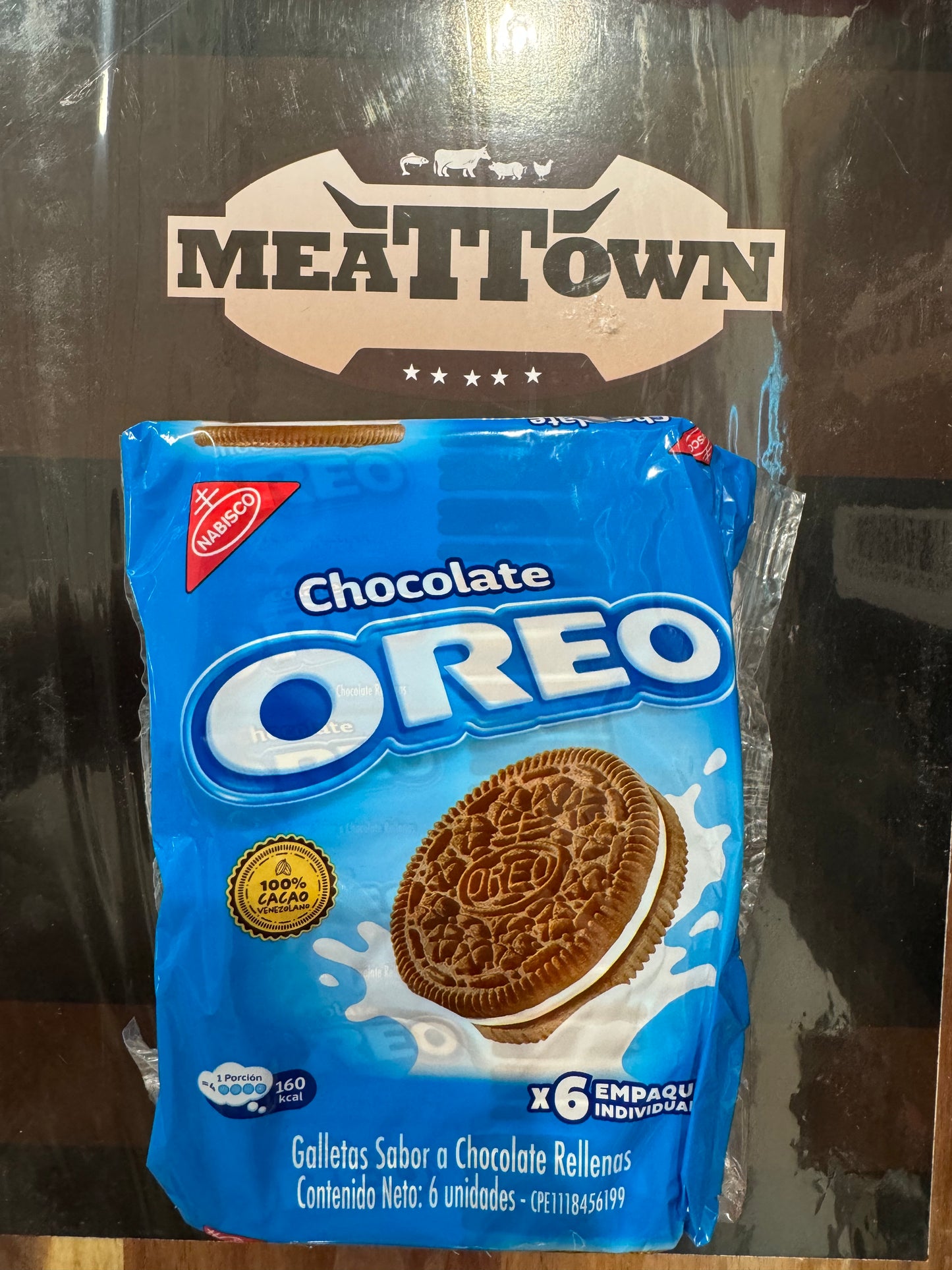 Mini oreo chocolate 6 paquetes