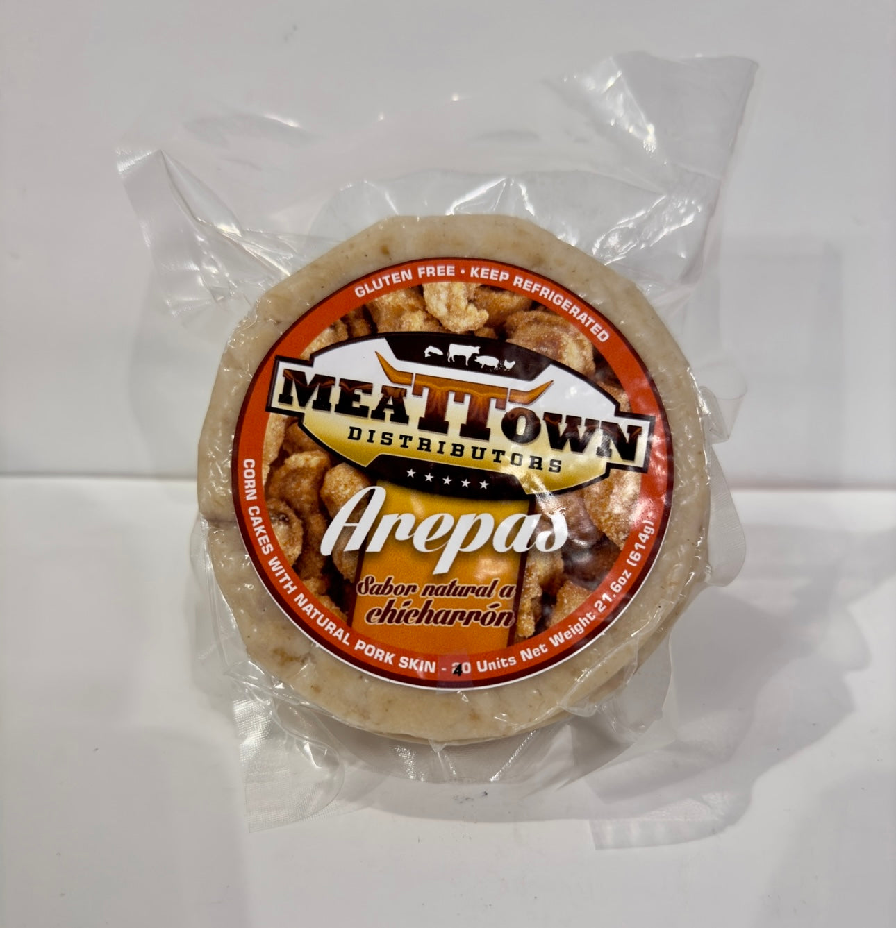AREPAS MEATTOWN CHICHARRÓN