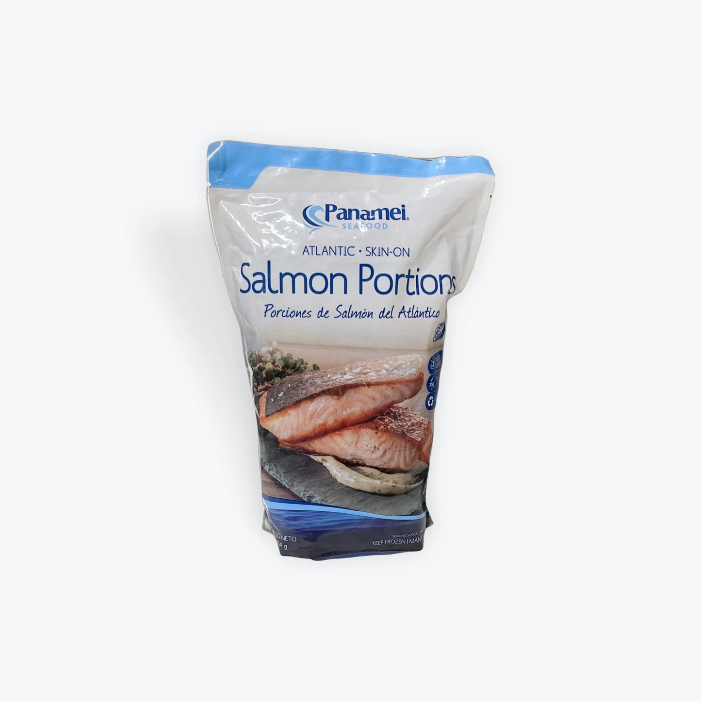 Panamei porciónes Del Salmón Atlántico 1lb
