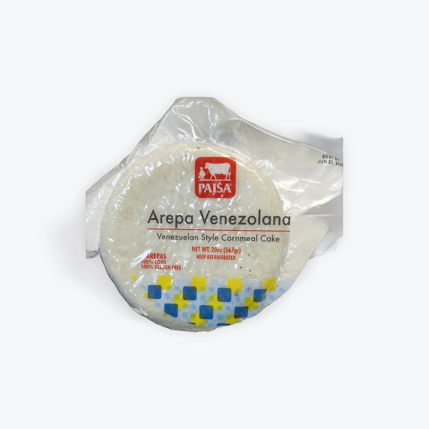 Arepa Venezolana Paisa 5 Unidades 20oz
