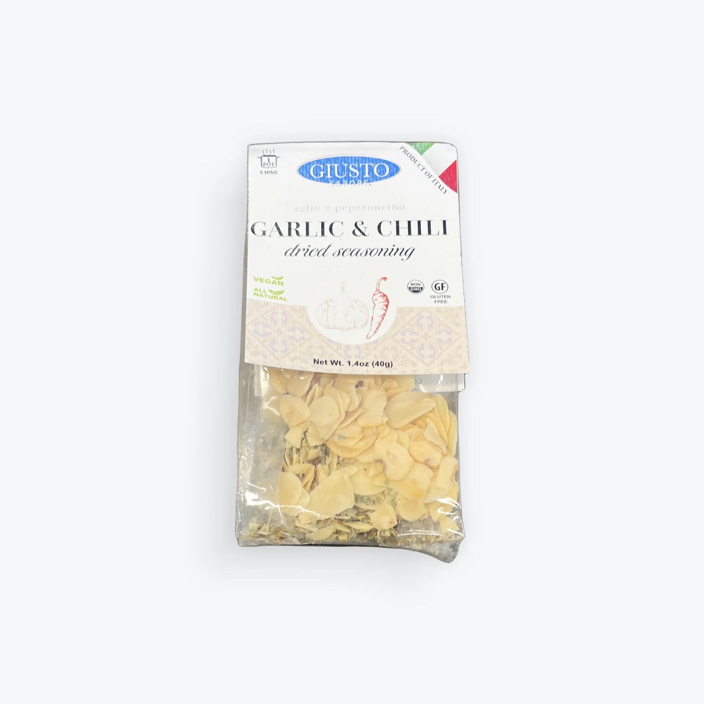 Giusto Sapore Aglio E Peperoncino Garlic & Chili Dried Seasoning 1.4 Oz