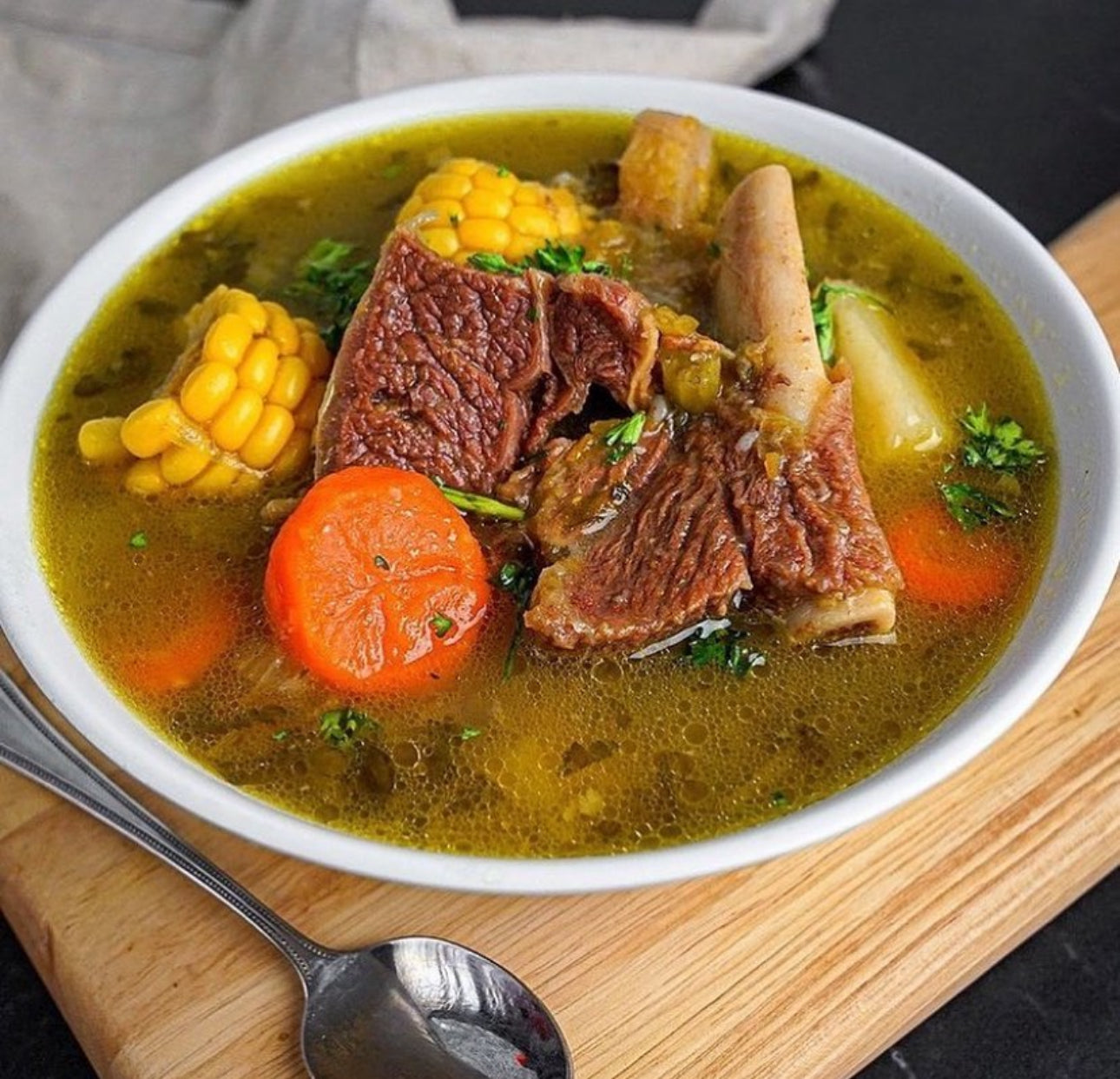COSTILLA DE SOPA ,RIBS SOUP