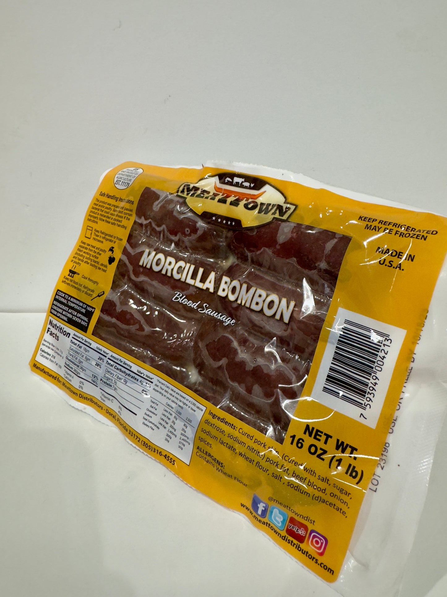 MORCILLA BOMBÓN MEATTOWN