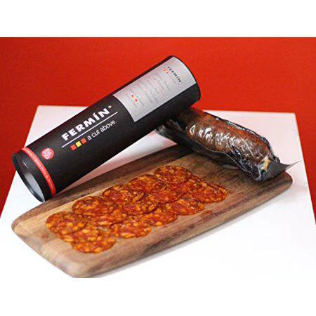 Tubo de Chorizo Ibérico de Bellota Fermín a Cut Above (Chorizo Ibérico de Bellota) 1 lb