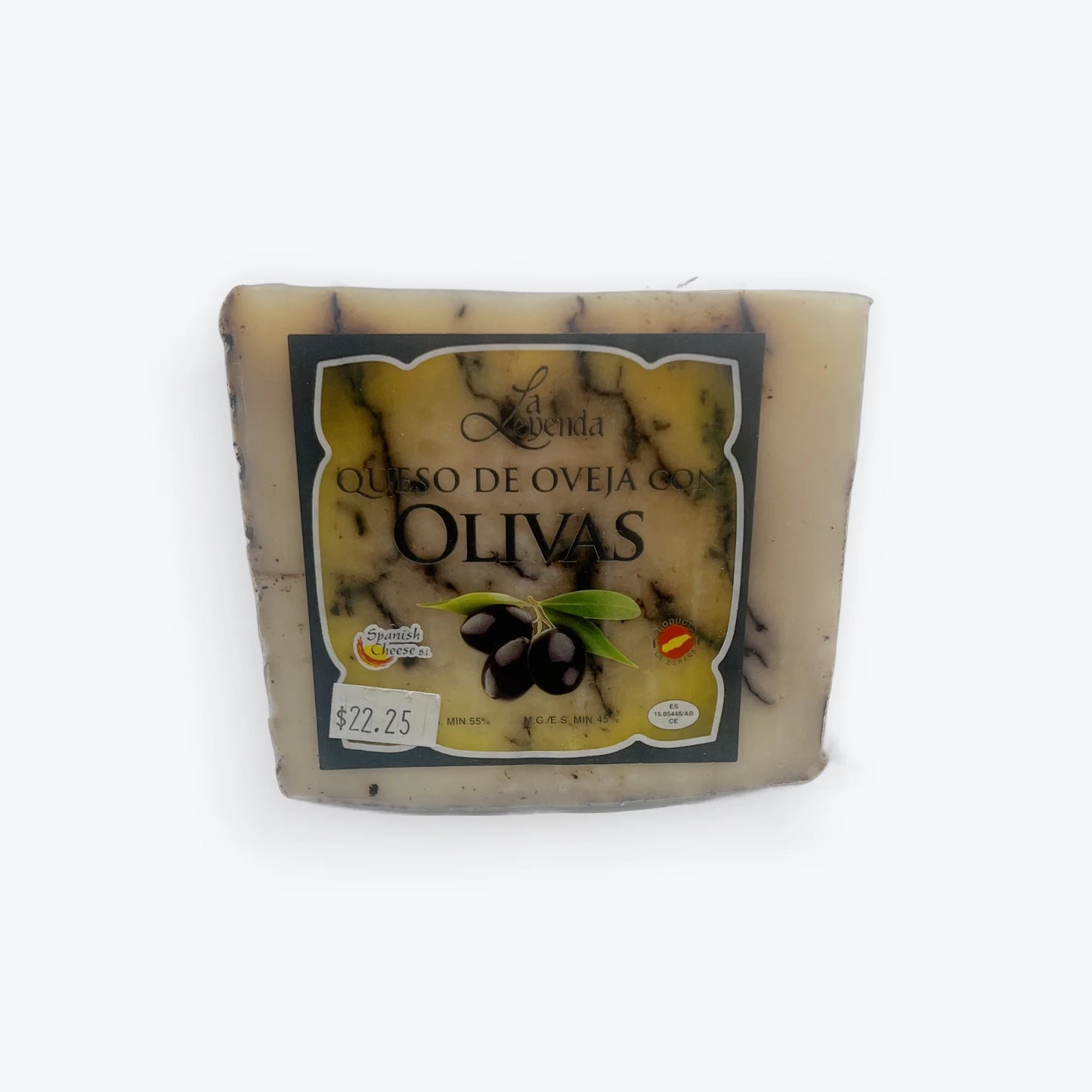 Queso De Oveja Con Olivas 200gr La Leyenda