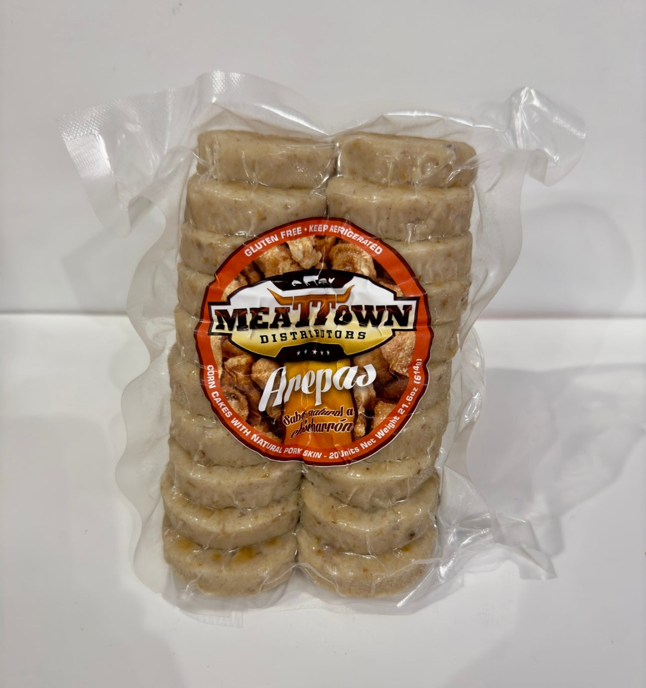AREPAS MINI MEATTOWN CHICHARRON