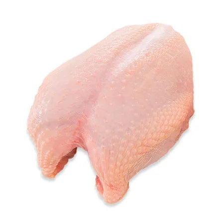 Pechuga de pollo con hueso