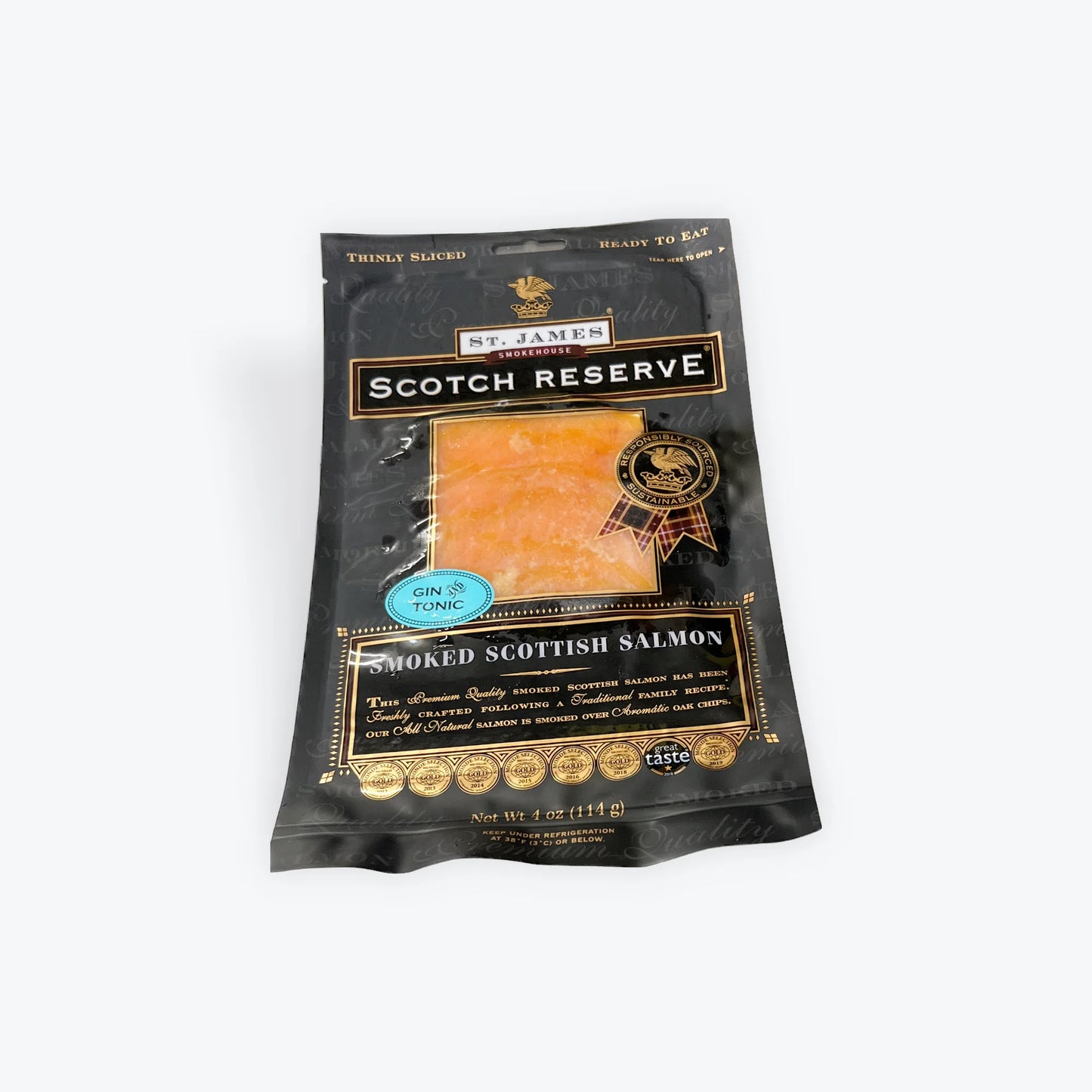 St James smokehouse scotch reserve whisky y honey 4oz