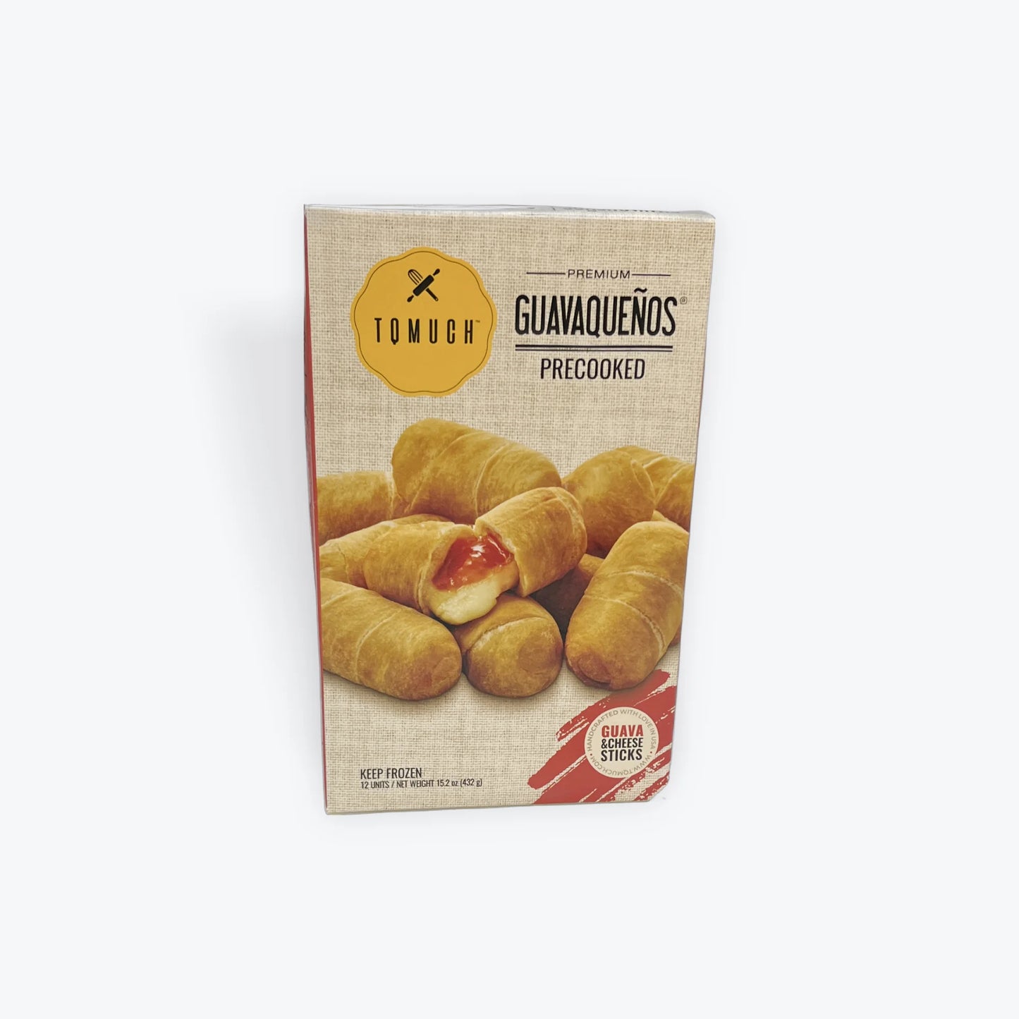 Tequeños Tqmuch Guavaqueños 12unit Precooked