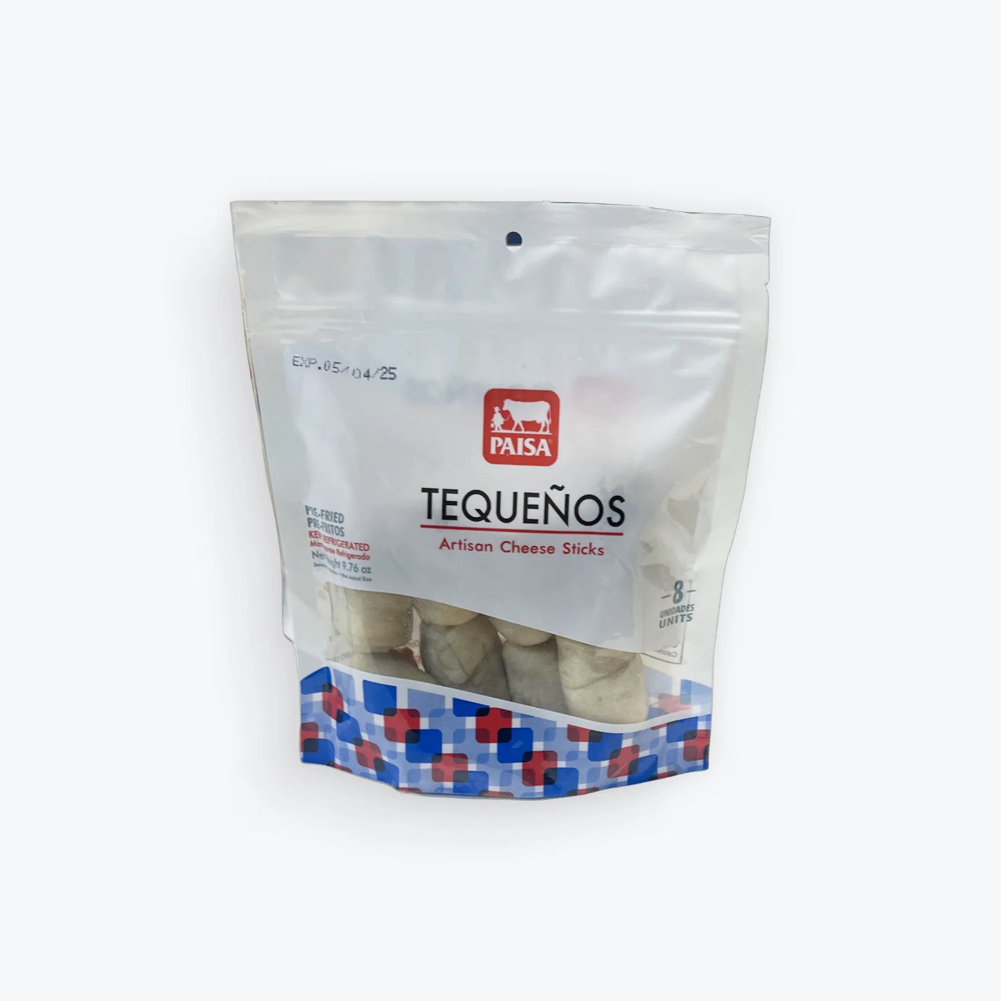 Paisa tequenos 8 uni artisan cheese sticks