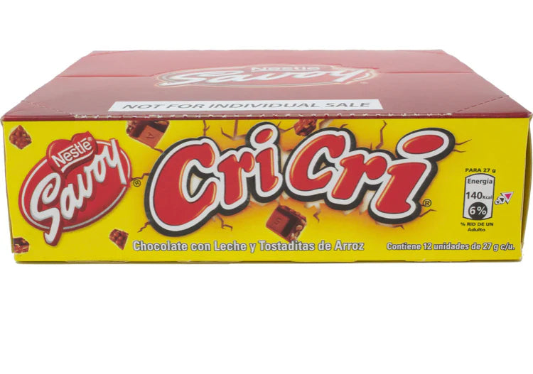 Savoy cri cri 27gr Caja x 12