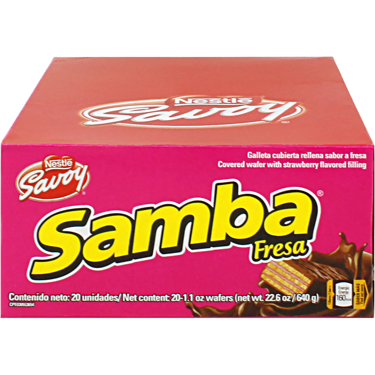 Savoy Samba Caja Fresa 20 Unid