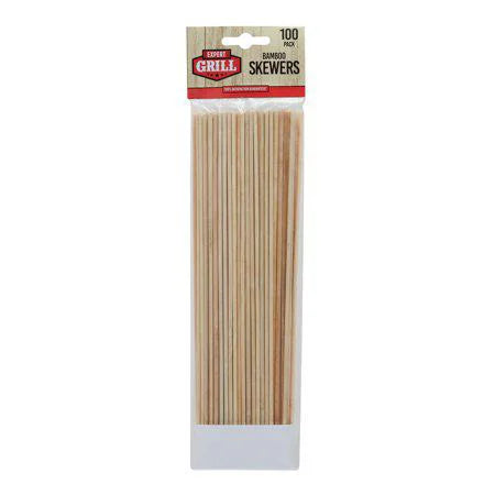 Brochetas de bambú de 12" - Paquete de 100 - Cooking Concepts