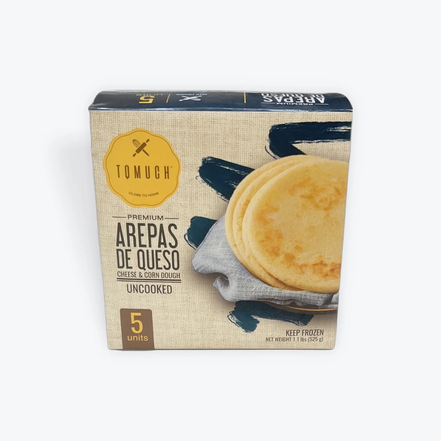 Arepas De Queso Premium Tqmuch 5 Units
