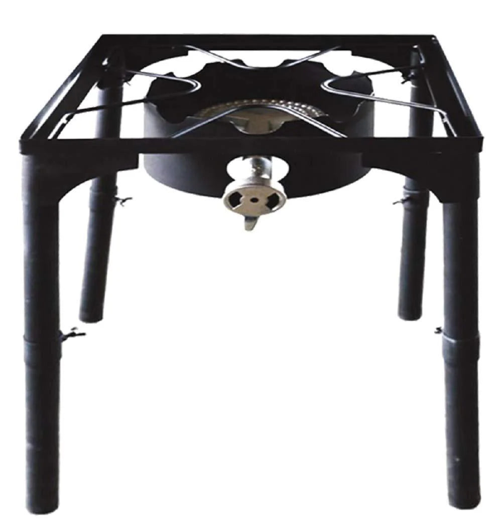 Estufa portátil para exteriores con manguera de 1,5 m para cocinar en campamentos, preparar cerveza casera y más