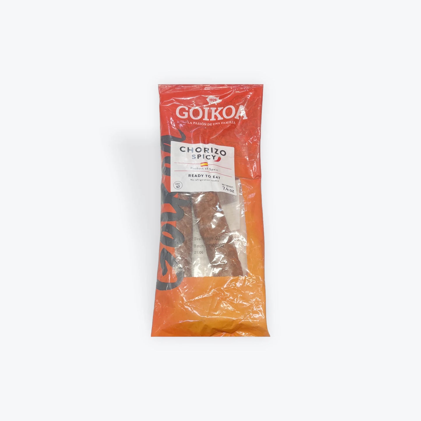 Chorizo spicy