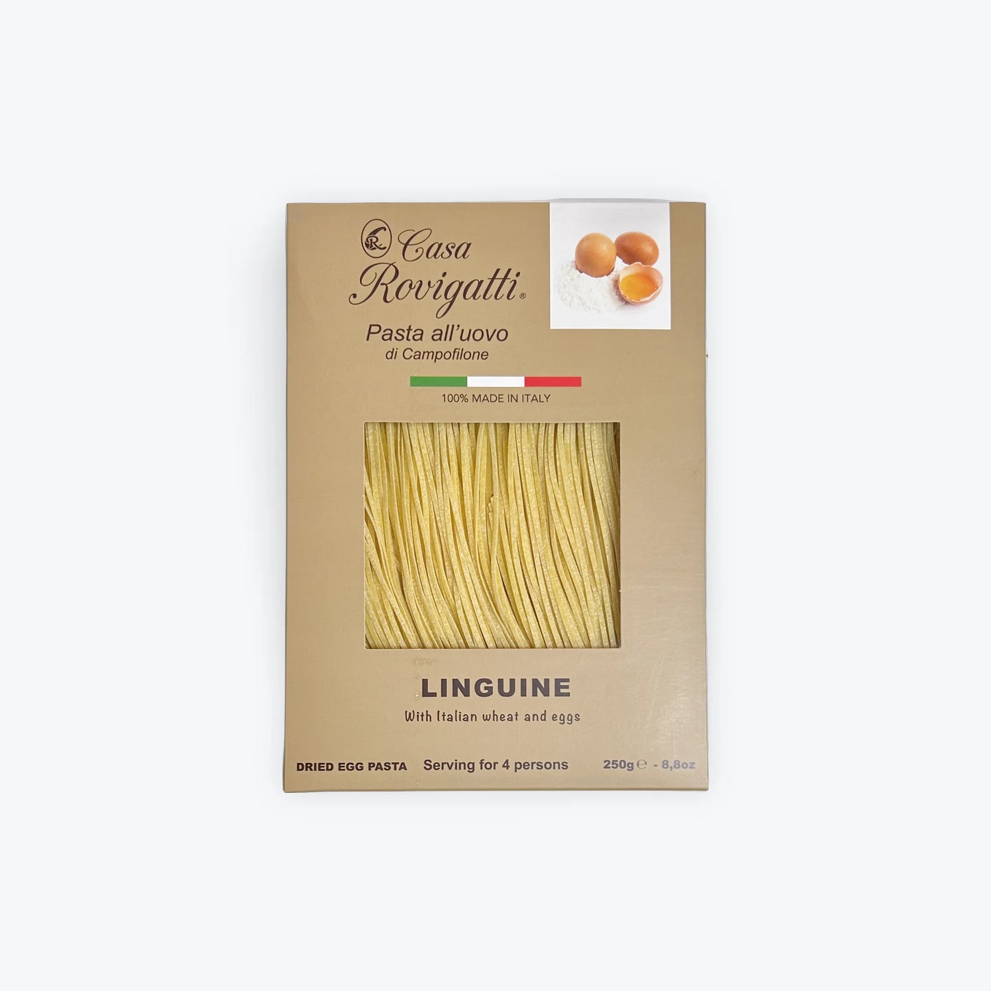 Casa Rovigatti Linguine Egg Pasta 8.8oz