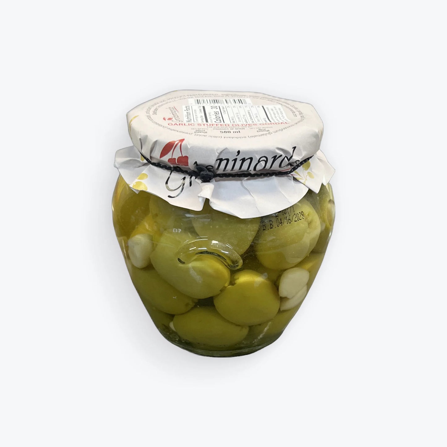 Grotaminarda garlic steffed olives gordal