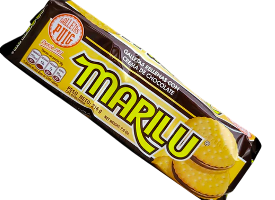 Moises Panadería, galletas Puig Marilu, Chocolate
