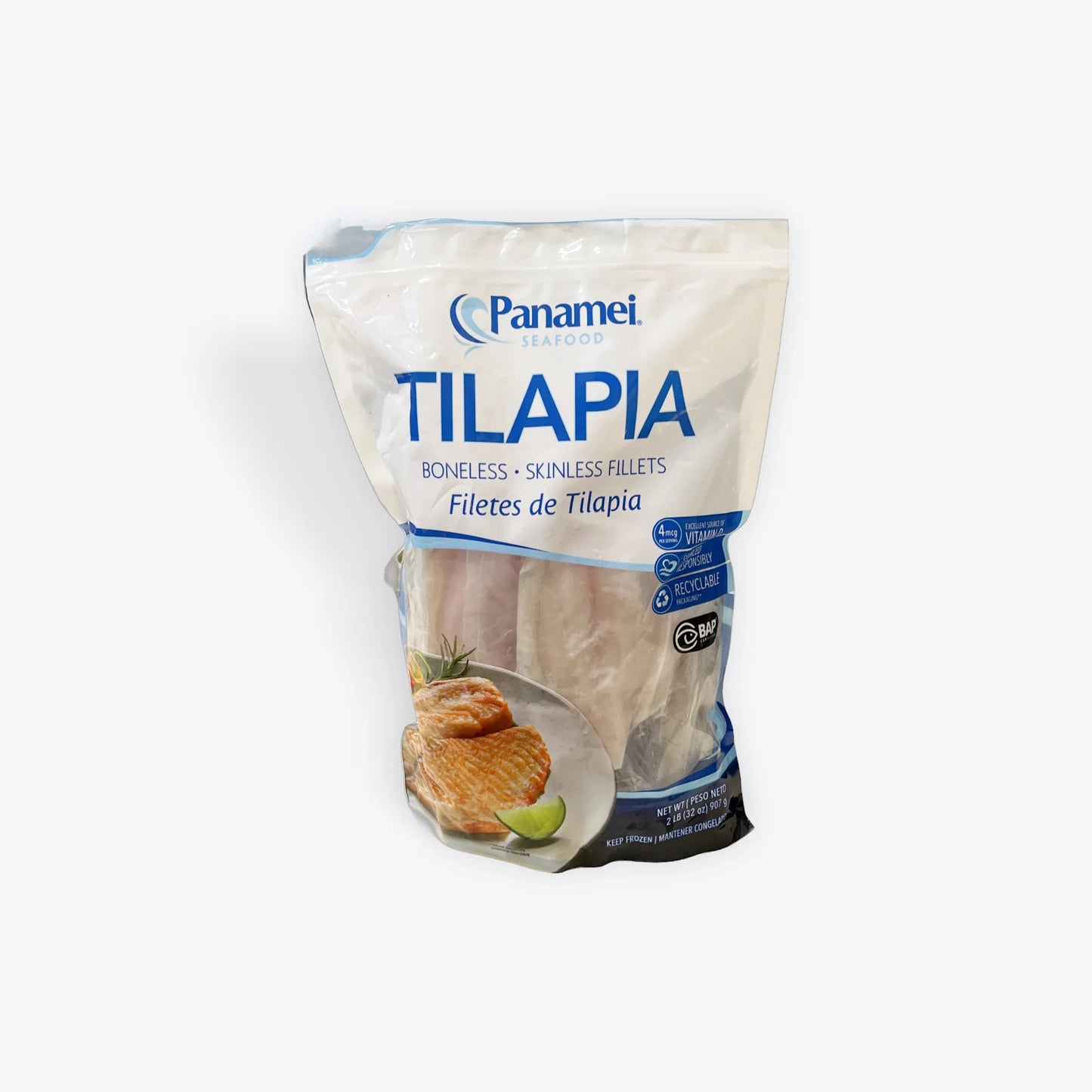 Panamei Tilapia Fillets / Filetes De Tilapia 2lb 907gr
