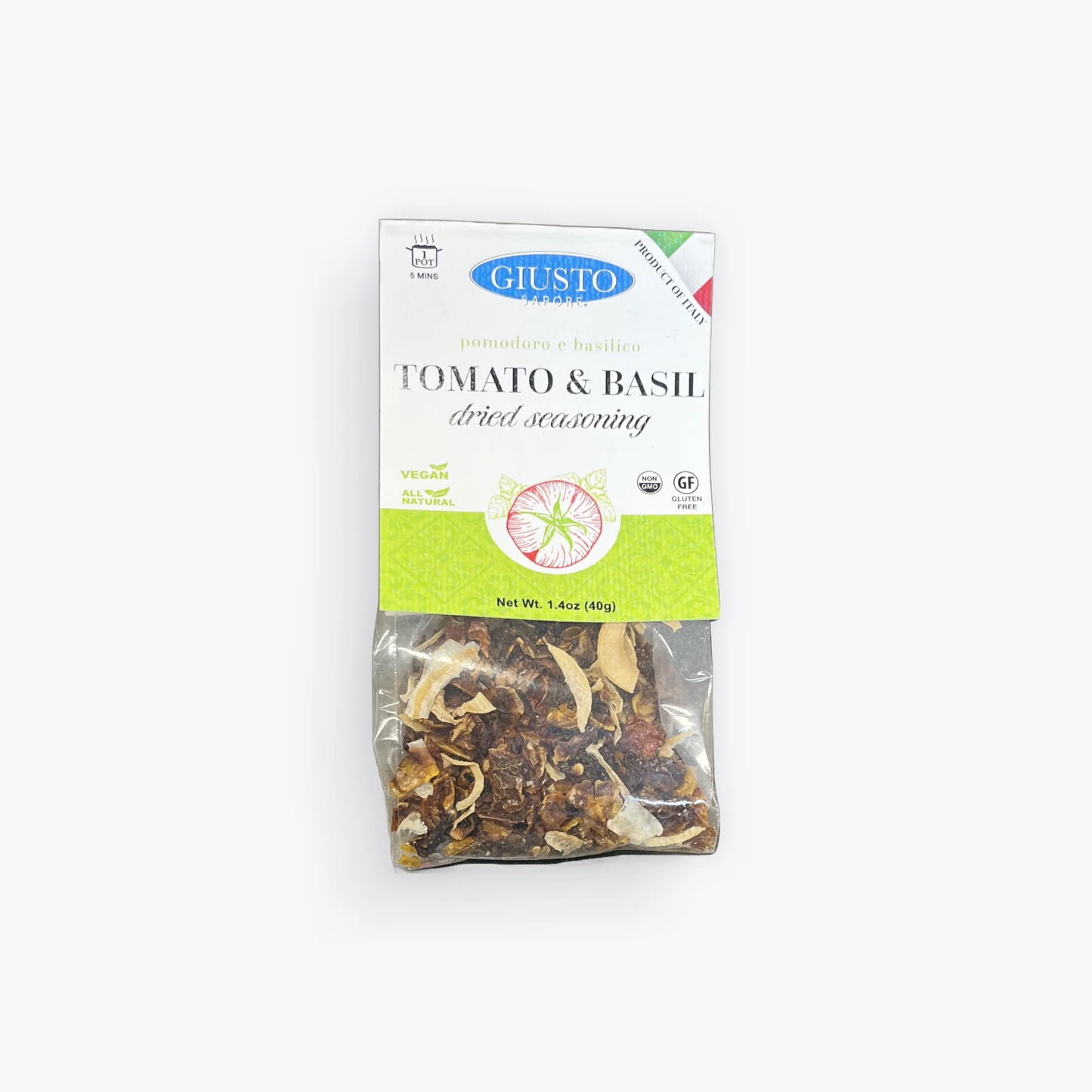 Giusto Sapore Pomodoro E Basilico Tomato & Basil 1.4 Oz