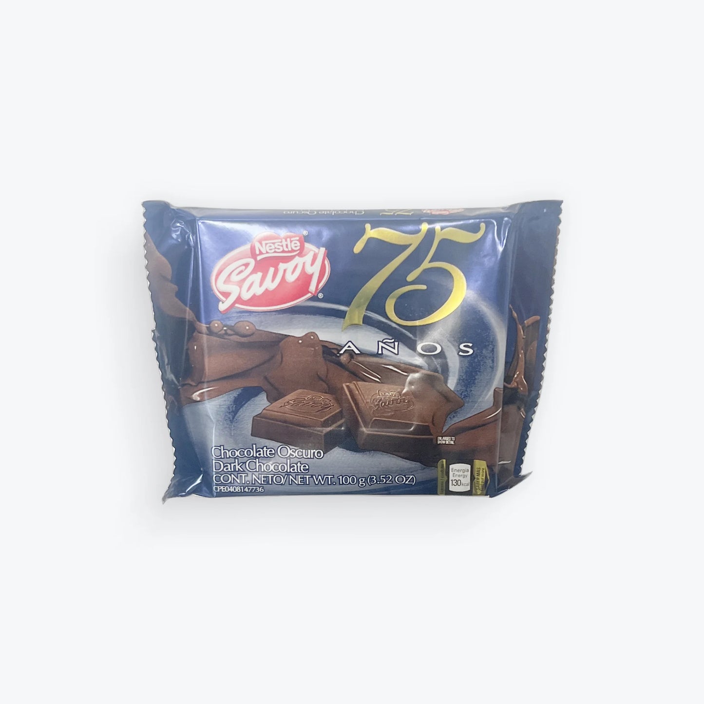 Savoy 75 años aniversario dark chocolate Oscuro