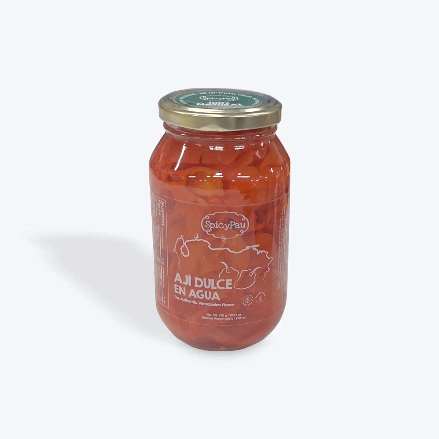 Spicypau aji dulce en Agua 100% natural