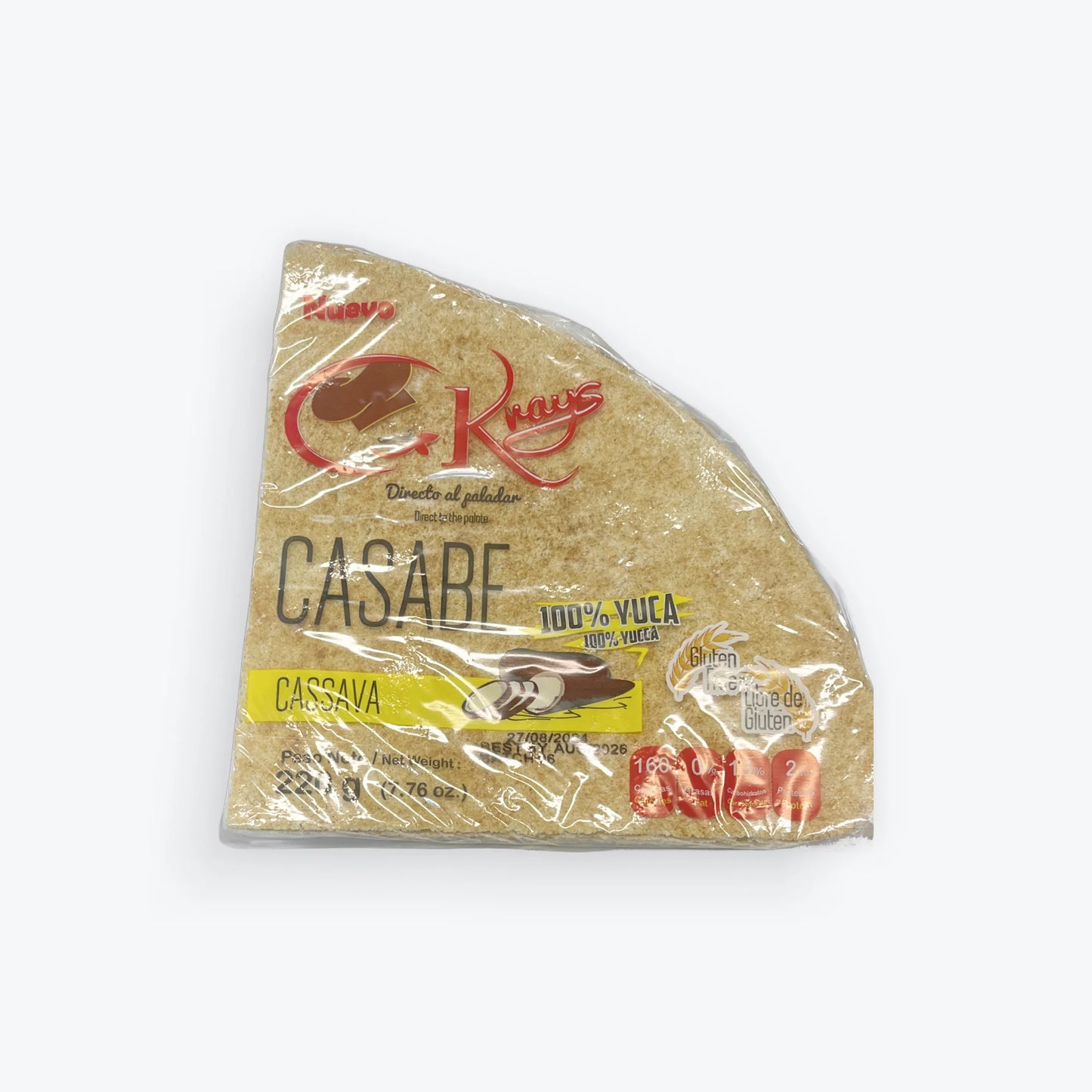 Casabe type cake 220gr