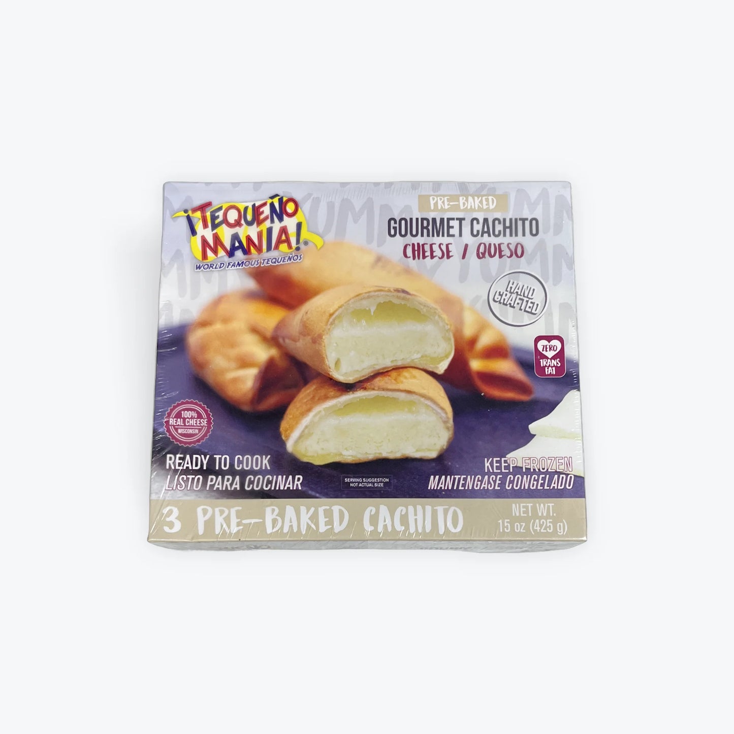 Tequeños Mania Cachito De Queso 3 Pre-baked Cachito