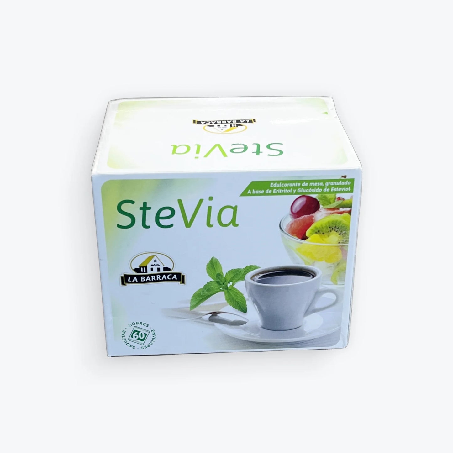 Edulcorantes La barraca Estevia 60 sobres