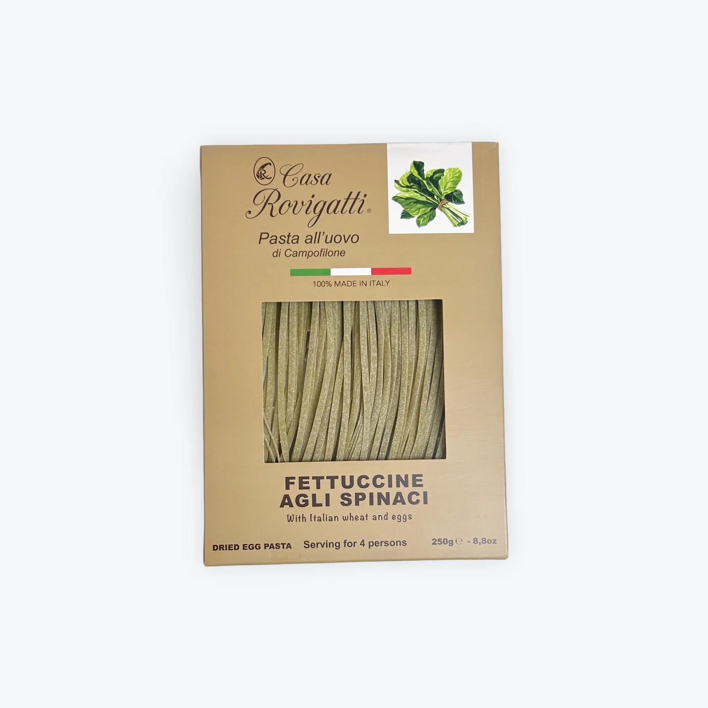 Casa Rovigatti Fettucine Agli Spinach