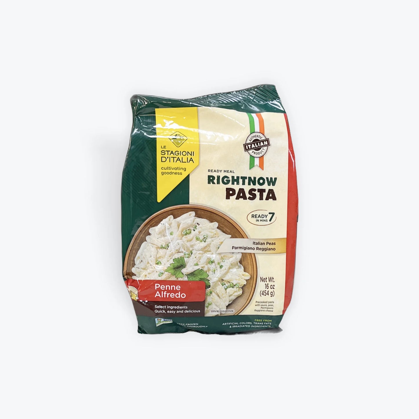 Le stagioni d'italia rigthnow pasta penne alfredo