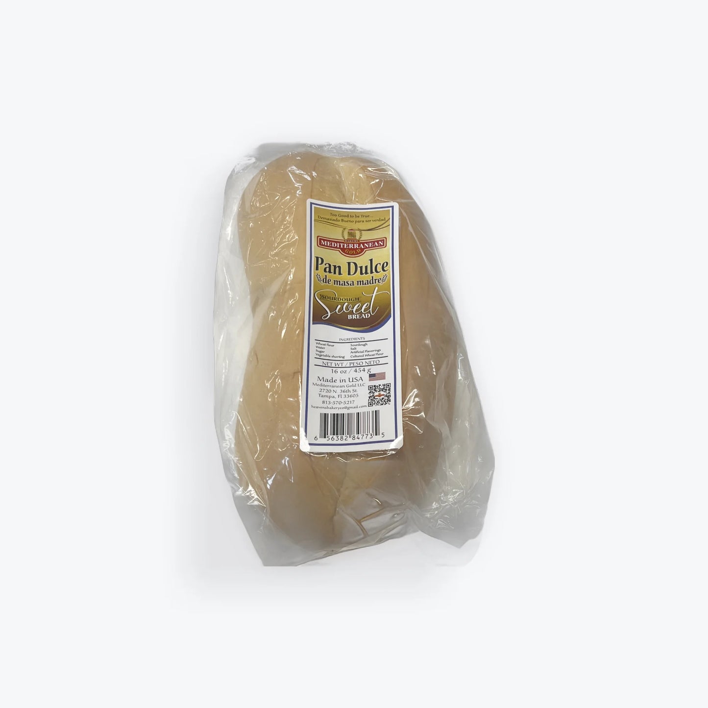 Pan Dulce Andino Mediterranean habbibi