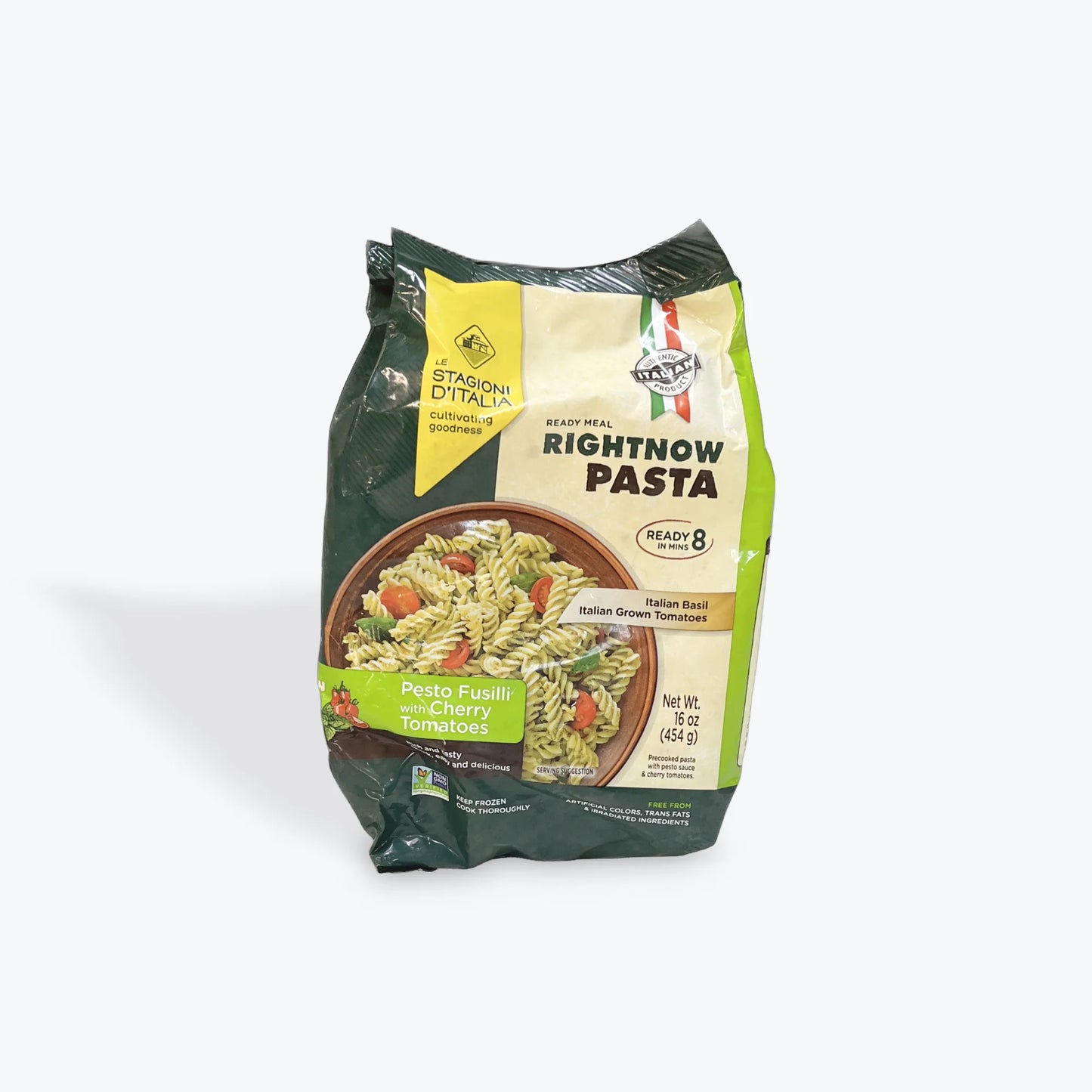 Le stagioni d'italia rightnow pasta pesto fusilli