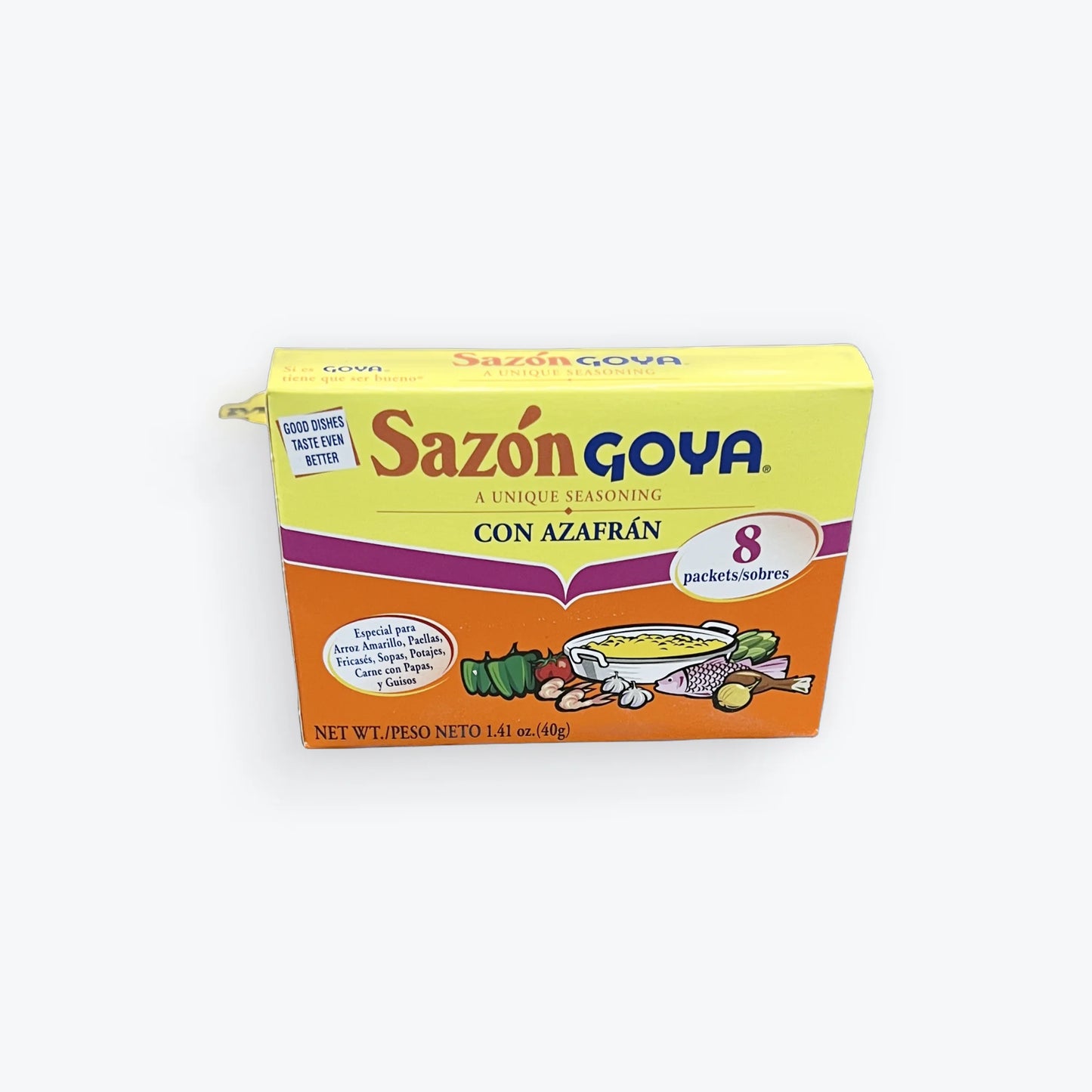 Goya sazon Con Azafran 40gr