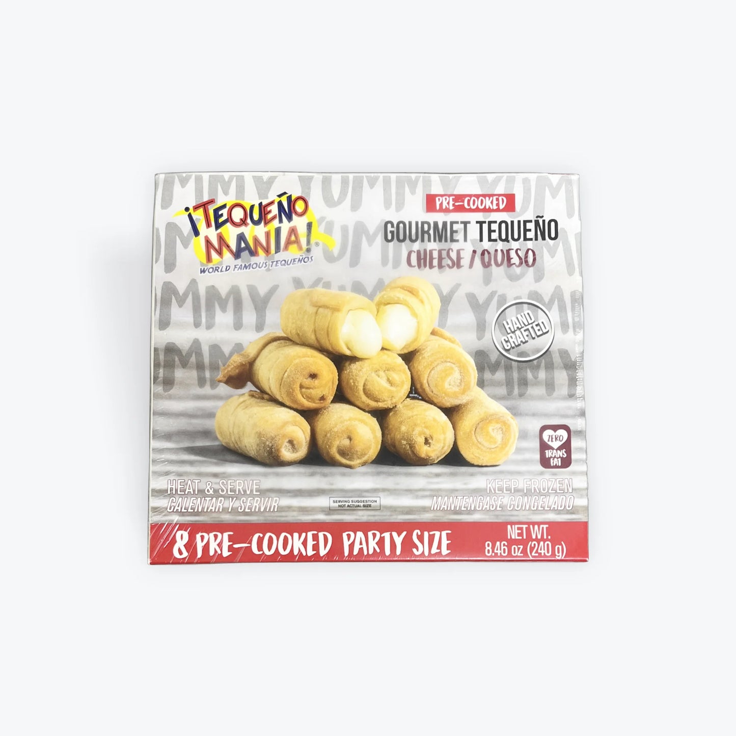 Tequeños Mania Gourmet 8pzas Pre-cooked