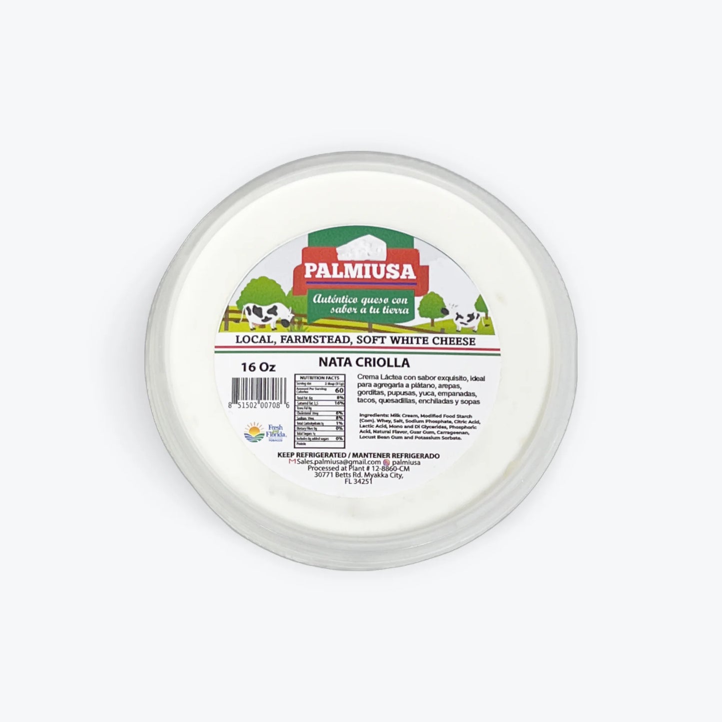 Palmiusa Nata Criolla 16oz