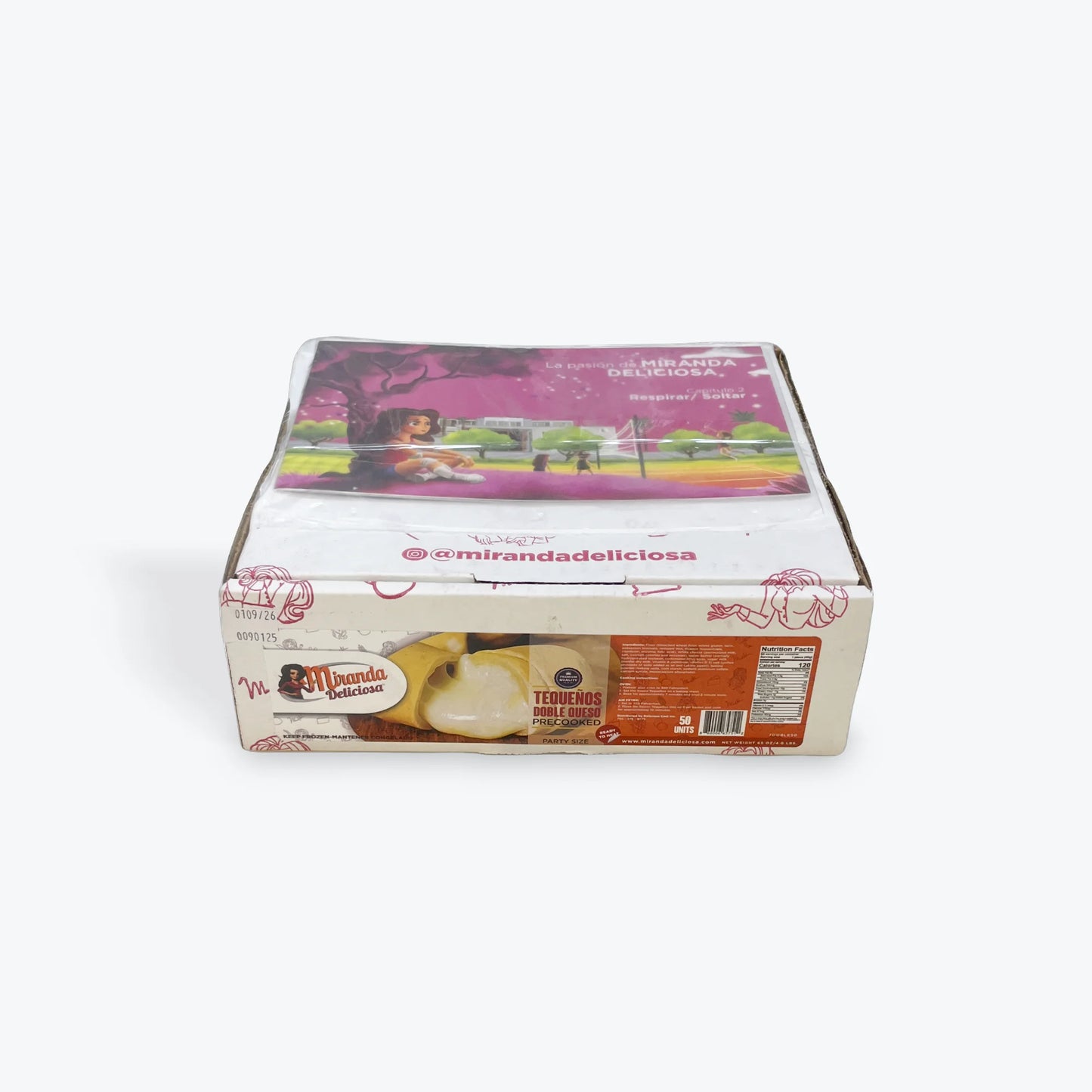 Tequeños Miranda Deliciosa 50 Unidades DOBLE QUESOS