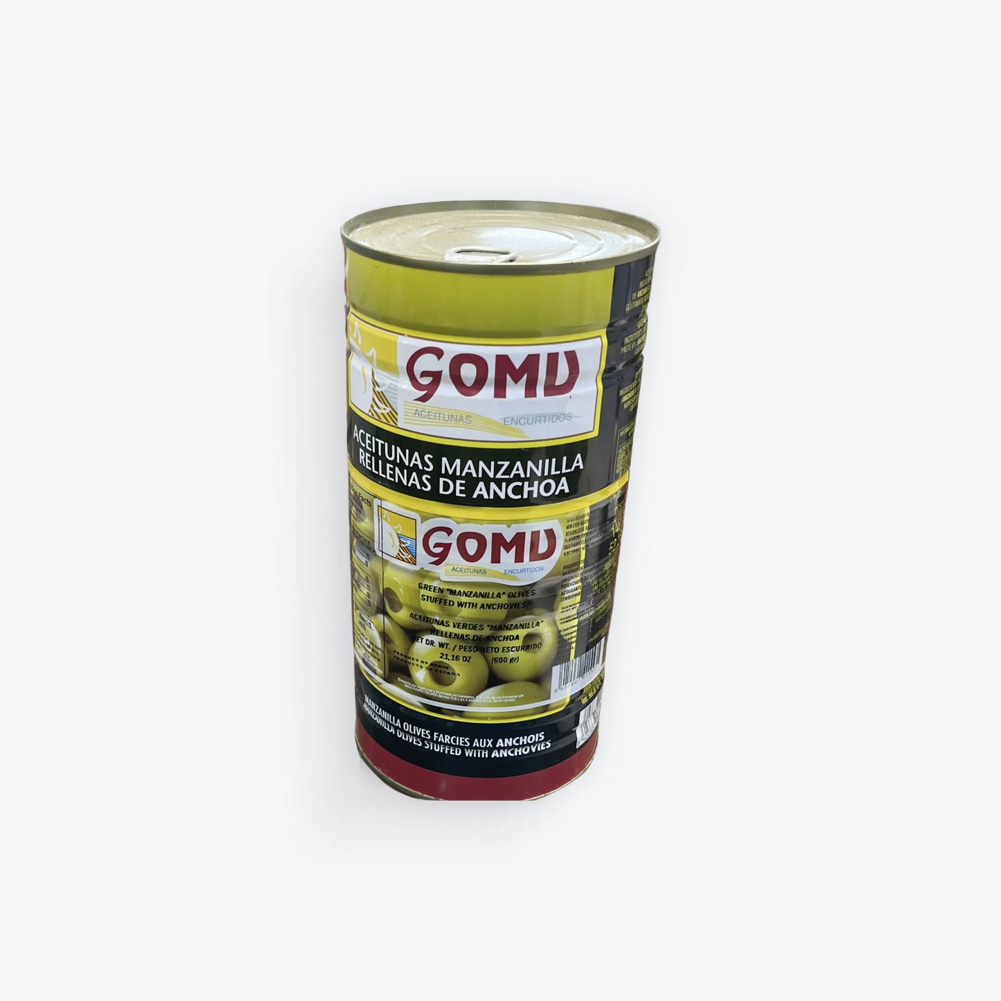 Gomui aceitunas manzanilla rellenas anchoa