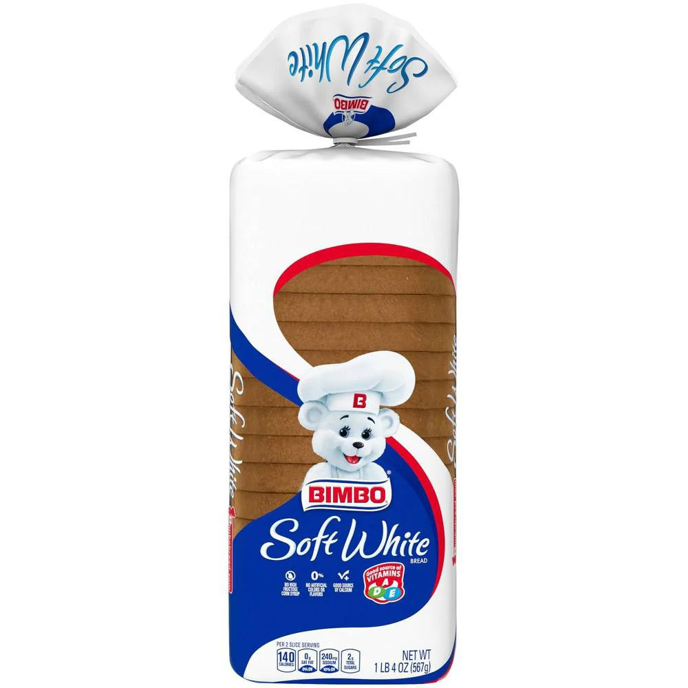 Pan blanco suave Bimbo