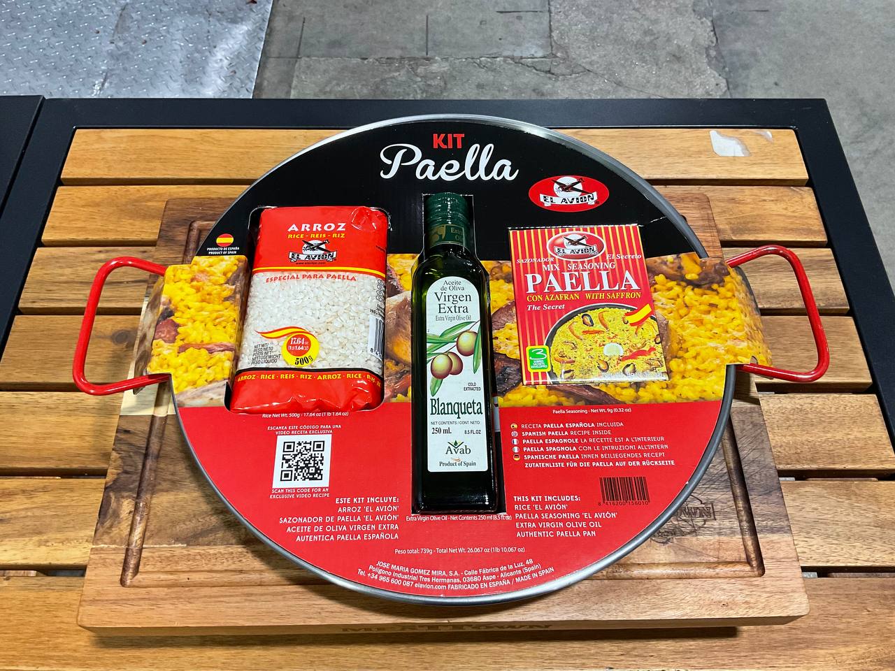 Paella Kit - The Airplane;