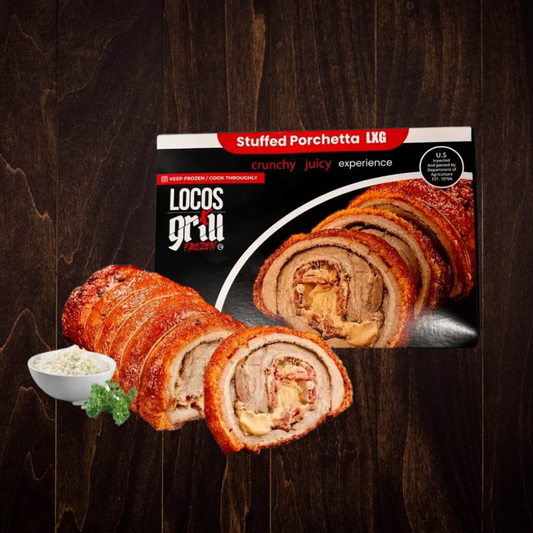 Stuffed Porchetta LXG - Locos x Grill;